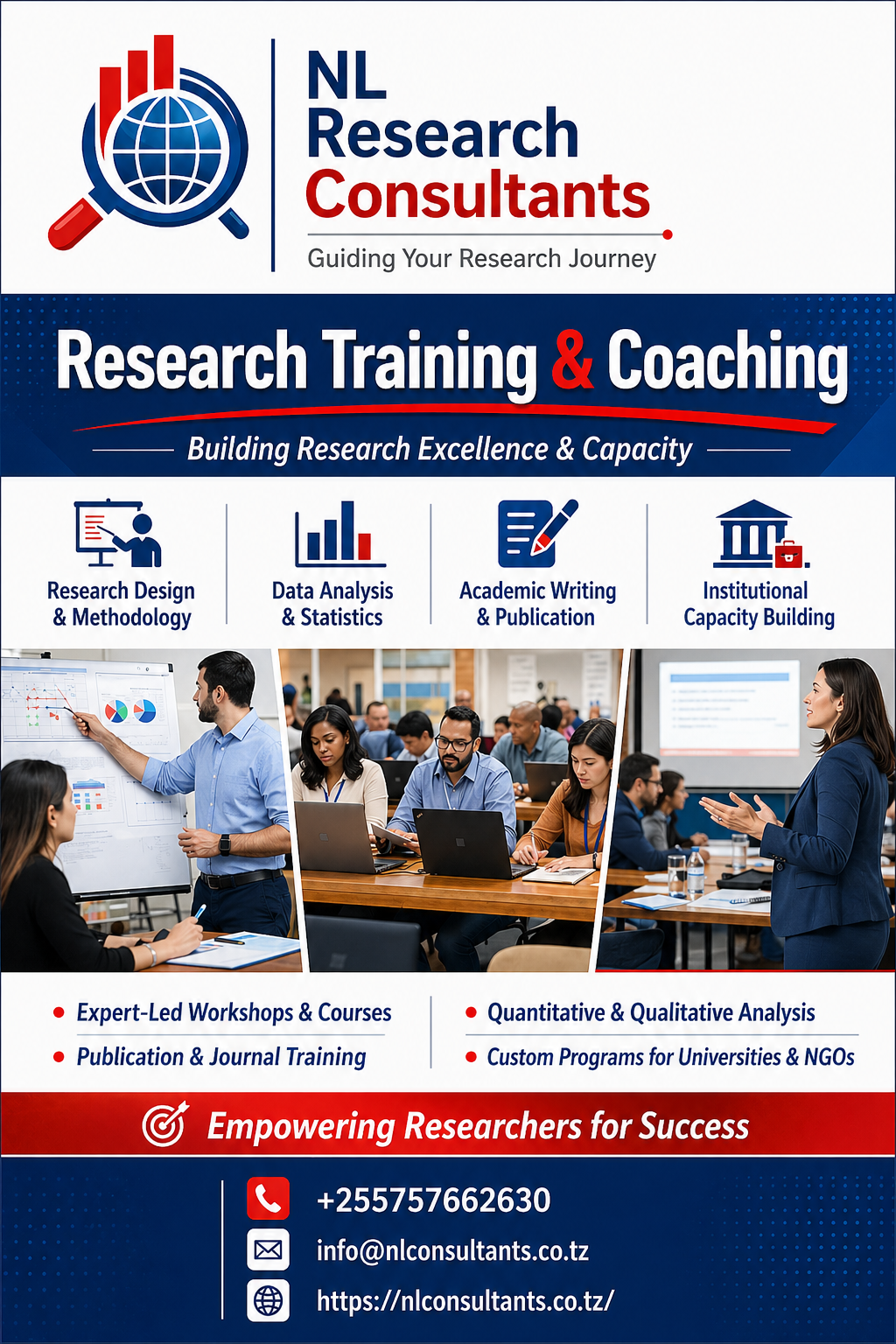 Research Training and Coaching Programs | NL Research Consultants and Writing Experts